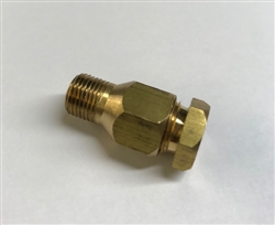 thumbnail image 2 of Fuel Bowl Inlet Fitting For Holley Carb - 5/16 Tube, 1/2-20 ID Thread, 7/8-20 - USA Speed 2 of 5